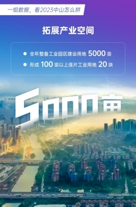 一分鐘速讀！一組數(shù)據(jù)解鎖2023年中山發(fā)展密碼